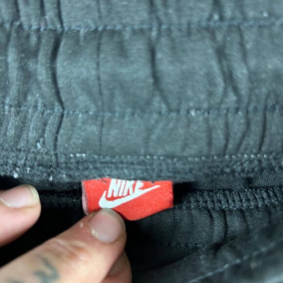 Nike Jogger Pants Men's Size 3XL Black Pull On Drawstring Zip Pockets - Picture 4 of 10